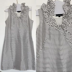 Cynthia Rowley | Silk Ruffle Neck Dress